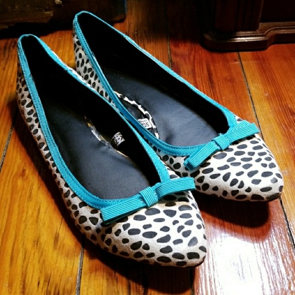 Xhilaration Shoes - Dalmation Print Flats